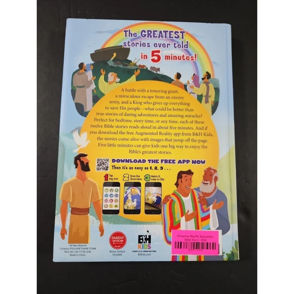 Childrens Bible Stories In 5 Minutes Big Picture Interactive,‎ Wonderful Book